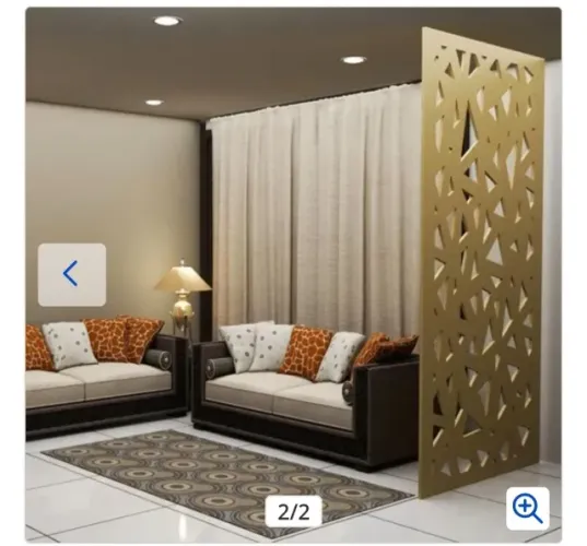 Divisória Painel vazado Santorini MDF 