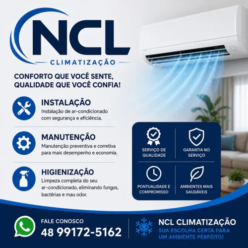 Instalação de Ar-Condicionado e higienização de Ar-Condicionado. Atendimento Rápido
