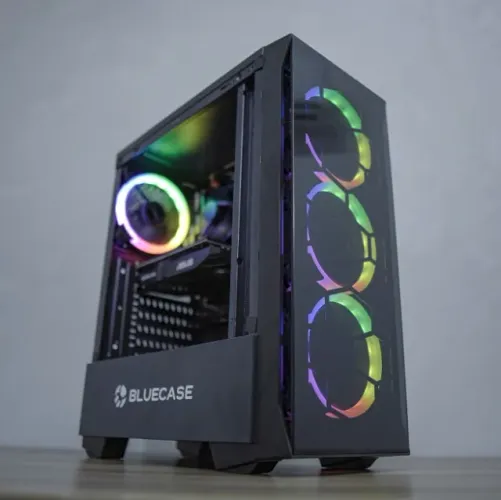 Pc Gamer i3 14100F com RX 580 8Gb