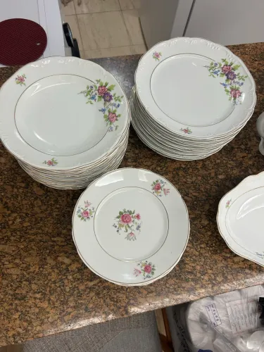 Jogo de jantar porcelana schmidt 52 peças 