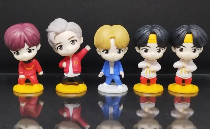 Figuras Kpop BTS Mcdonalds