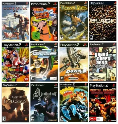 Jogos novos para PlayStation 2