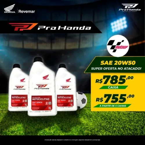 OLEO PRO HONDA 20W50 ATACADISTA