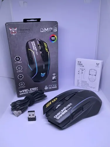 Promoção!!! Mouse Sem Fio Onikuma DM06 12800 DPI