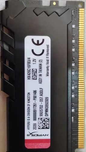 Módulo de memória ram,16GB 