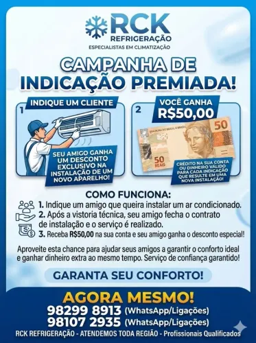 Limpeza e instalação