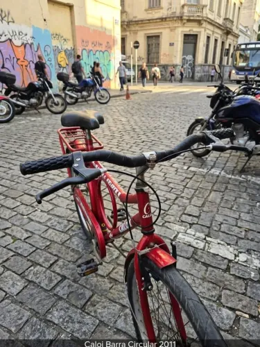 Bicicleta barra circular 