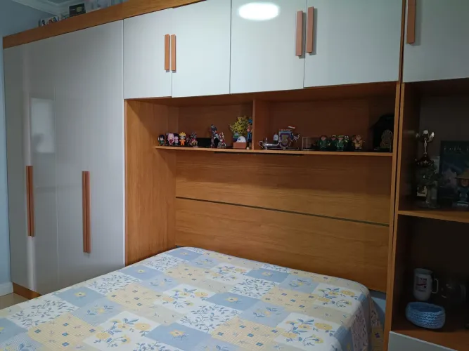 Roupeiro modulado completo 4 portas/aéreo/criado