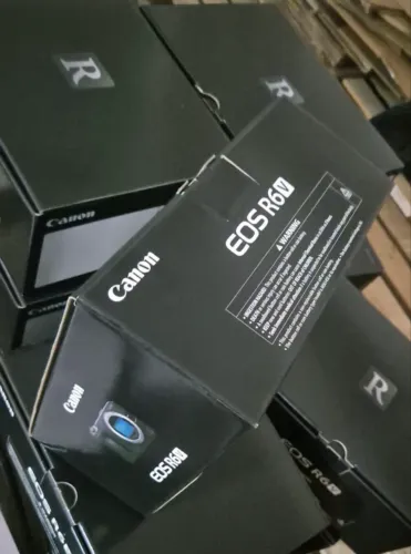 Canon R6V corpo nova à pronta entrega