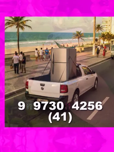 frete no boqueirão, transporte seguro com isac, agende já! 41 9 9*730 4!256