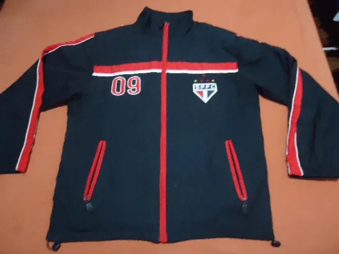 são paulo futebol clube - agasalho do são paulo - calça + calça - licenciado - usado