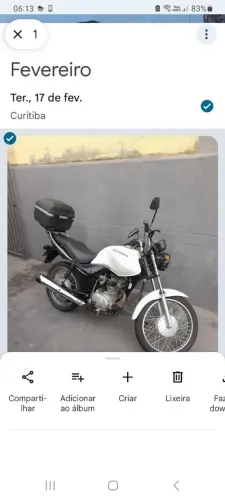 Moto praticamente nova, toda revisada. A toda prova.