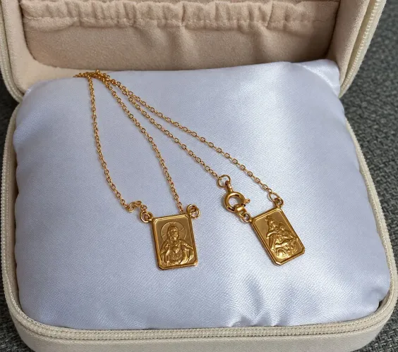 ESCAPULÁRIO OURO 18K