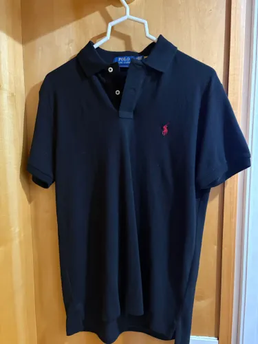 Polo Ralph Lauren Preta M Custom Slim Fit