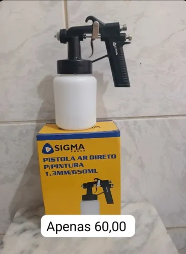 PISTOLA AR DIRETO 650ML SIGMA