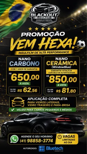 INSULFILM NANO CARBONO NANO CERÂMICA