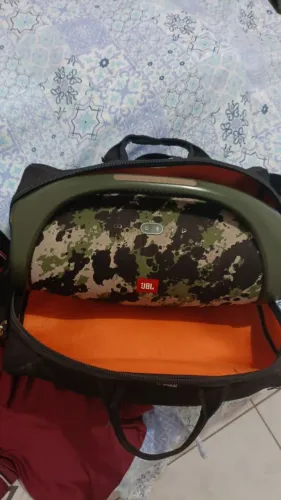 Caixa de som boombox 2 camuflada