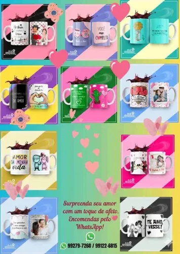 Caneca Personalizada ( Romântica)