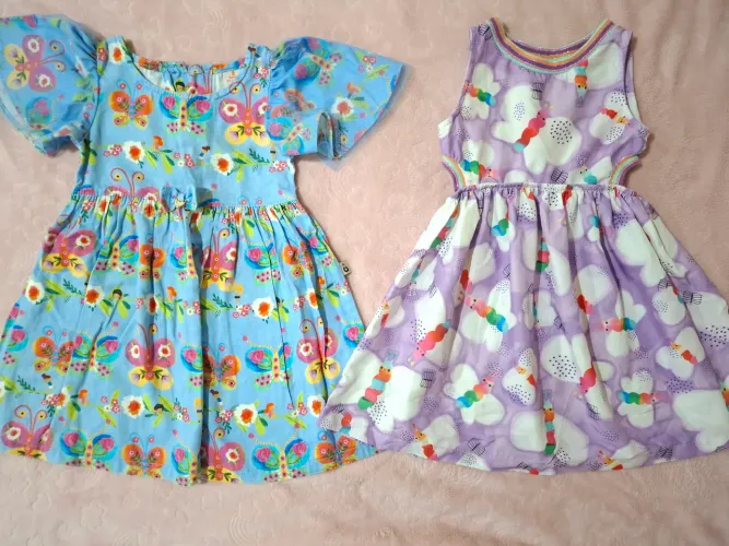 Vestidos Alphabeto 2 anos
