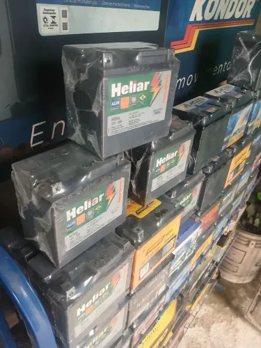 Baterias de moto semi novas 4 meses de garantia