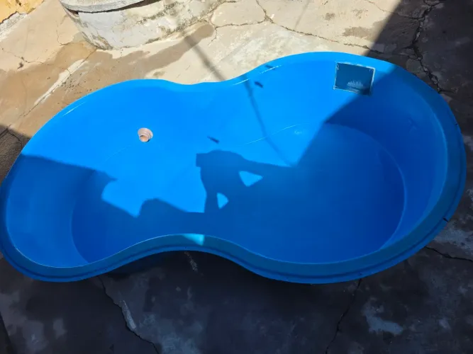Piscina Feijão 500 litos ja com ladrão de 50mm