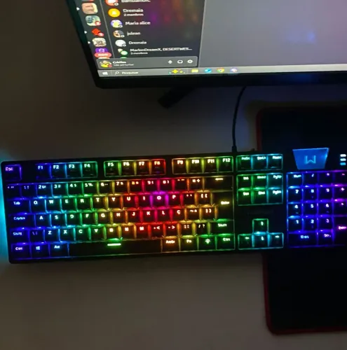 Teclado Mecânico Gamer