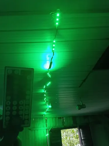 Luz de Led com font e controle