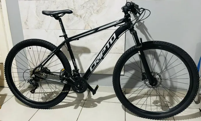 Vendo bicicleta Cripto start aro 29 com freios hidráulicos