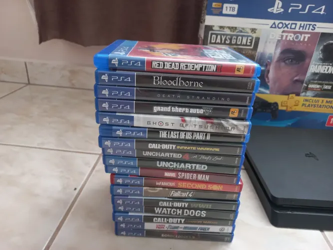 Lote jogos de ps4