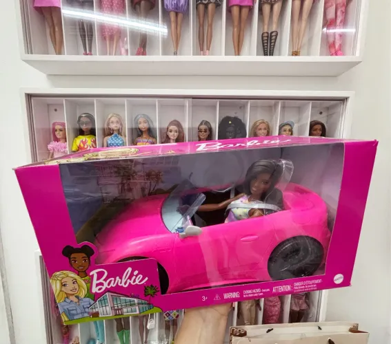 Carro da Barbie com Boneca