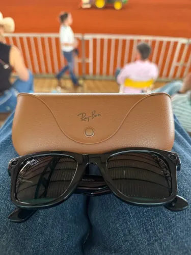 Óculos Ray-Ban Meta Wayfarer Gen 2 (RW4012) - Vídeo 3K / 8h Bateria - Impecável