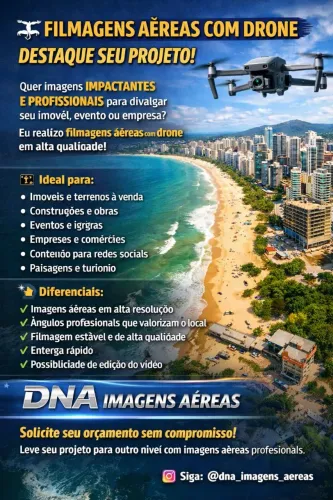FILMAGENS AÉREAS PROFISSIONAIS COM DRONE