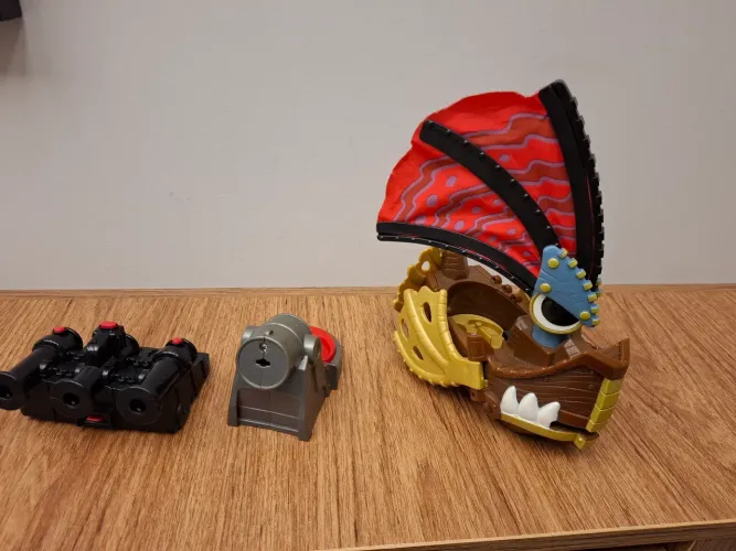 Kit Imaginext barco e canhões
