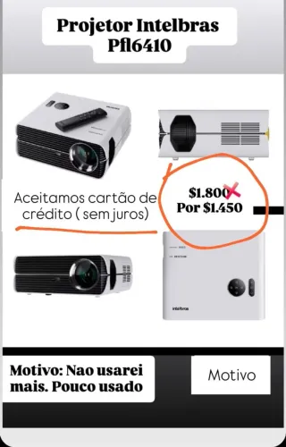 Projetor Intelbras 