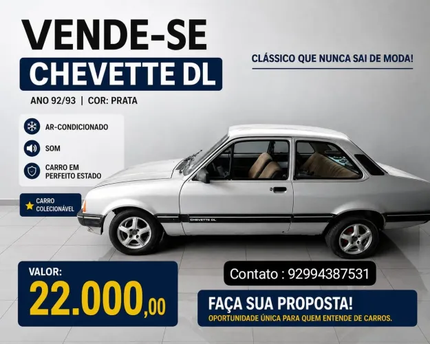 Chevrolet Chevette L / SL / Sl/e / DL / SE 1.6 1993