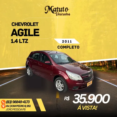 Chevrolet Agile LTZ 1.4 MPFI 8V Flexpower 5P 2011