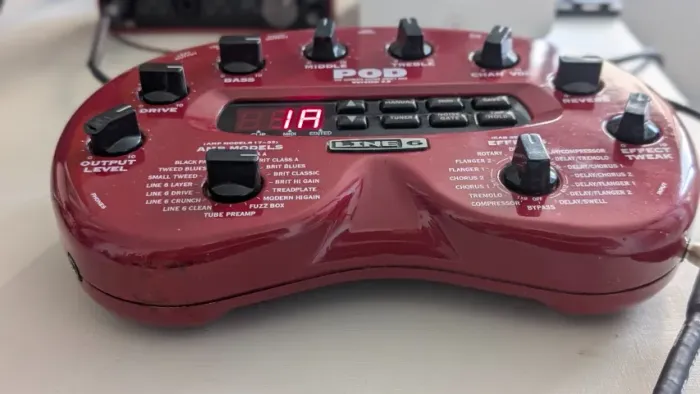 Line 6 POD 2.0 Processador de efeitos de guitarra icônico