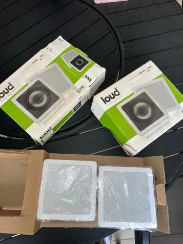 Par de caixas de embutir Loud sq5 50watts