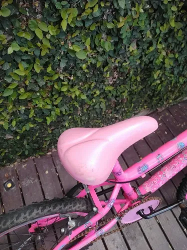 Bicicleta Infantil Colli Jully, Aro 20, Freio V-Brake, Rosa
