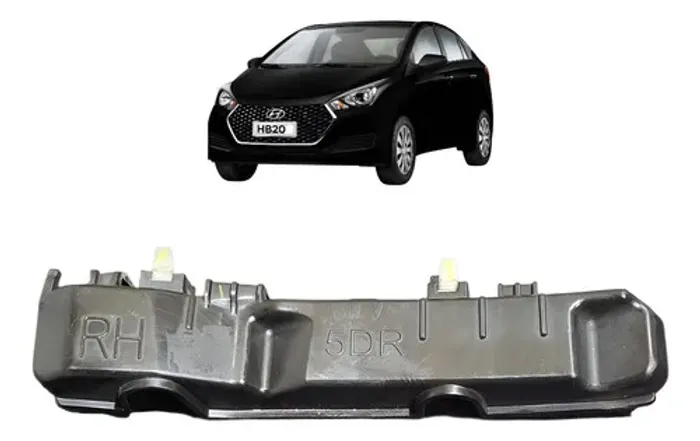 Suporte Guia Parachoque Dianteiro Hyundai Hb20 Manual 2018