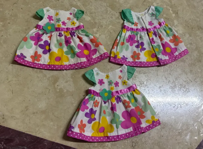 Vestido baby alive cada R$120.00