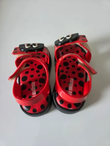 Mini Melissa Jump Bugs Joaninha - Tamanho 20/21 - Perfeito Estado