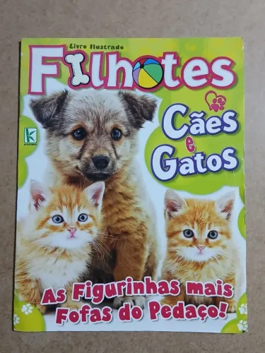 Album completo filhotes de cães e gatos completo e colado