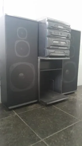Aparelho de som 4x1 Sanyo modelo DC-X850