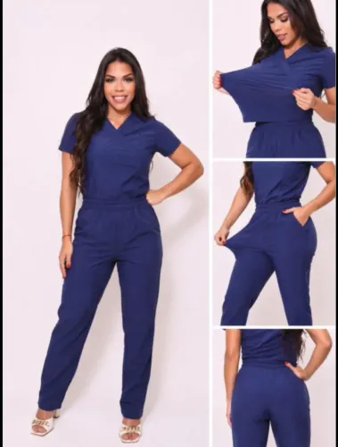 Scrub feminino e masculino malha tecnológica