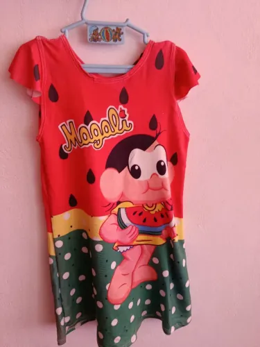 Vestido 6 anos magali novo