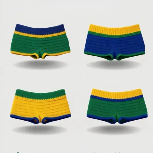 shorts crochê brasil core