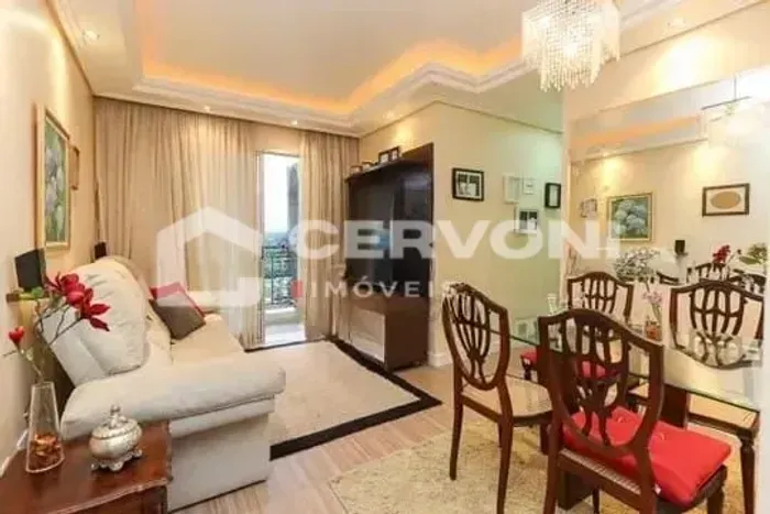 BRA22893 - Apartamento Mobiliado 2 Dormitórios sendo 1 Suíte Condomínio Cittá Di Roma