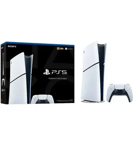 Console Sony PlayStation 5 Digital Edition 825GB Branco E Preto (LACRADO)