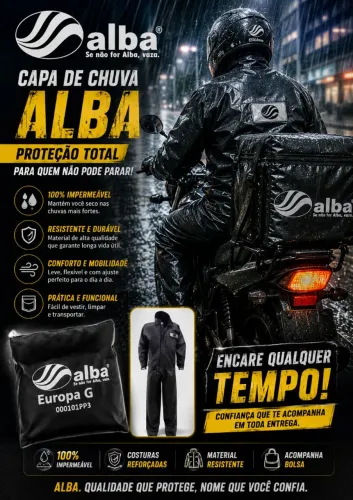 Capa de chuva Alba